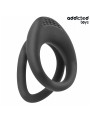 ANILLO DOBLE TEXTURIZADO PENE ESTIMULACIÓN ERECCIÓN PLACER DE LA MARCA ADDICTED TOYS