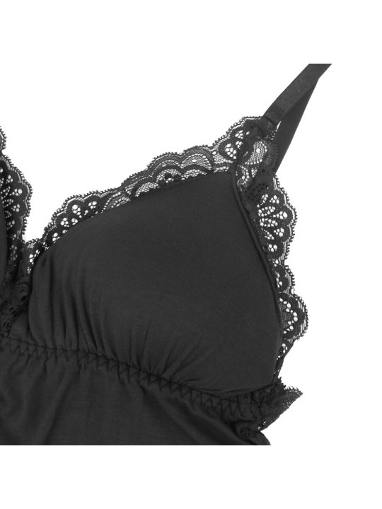 TEDDY ENCAJE FLORAL NEGRO S/M - LENCERÍA SEXY SUBLIME DE LA MARCA SUBBLIME BODIES