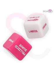 DADOS EROTICOS JUEGO DE PAREJA MOORESSA DE LA MARCA MORESSA