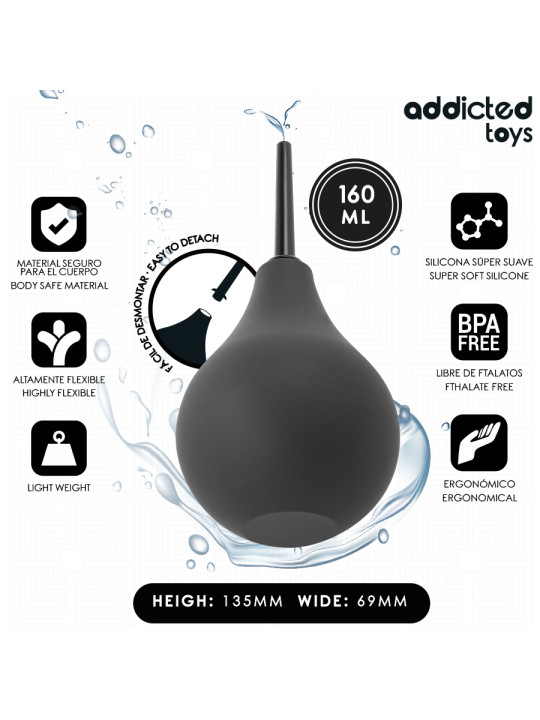 PERA LIMPIADORA ANAL VIAJE 160 ML TALLA M HIGIENE ÍNTIMA DE LA MARCA ADDICTED TOYS
