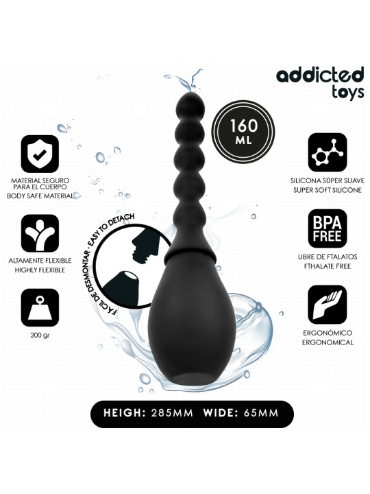 LIMPIADOR JUGUETES SEXUALES VIAJE SILICONA 160ML DE LA MARCA ADDICTED TOYS