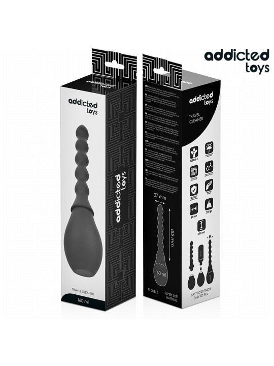 LIMPIADOR JUGUETES SEXUALES VIAJE SILICONA 160ML DE LA MARCA ADDICTED TOYS
