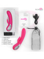 VIBRADOR DUSTIN SILICONA RECARGABLE CON SUCCIÓN CLITORAL DE LA MARCA MORESSA