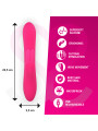 VIBRADOR ETHAN SILICONA RECARGABLE PUNTO G Y CLÍTORIS DE LA MARCA MORESSA
