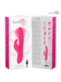 VIBRADOR ETHAN SILICONA RECARGABLE PUNTO G Y CLÍTORIS DE LA MARCA MORESSA