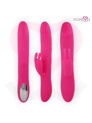 MOLLY VIBRADOR CLITORIAL RECARGABLE SILICONA PREMIUM DE LA MARCA MORESSA
