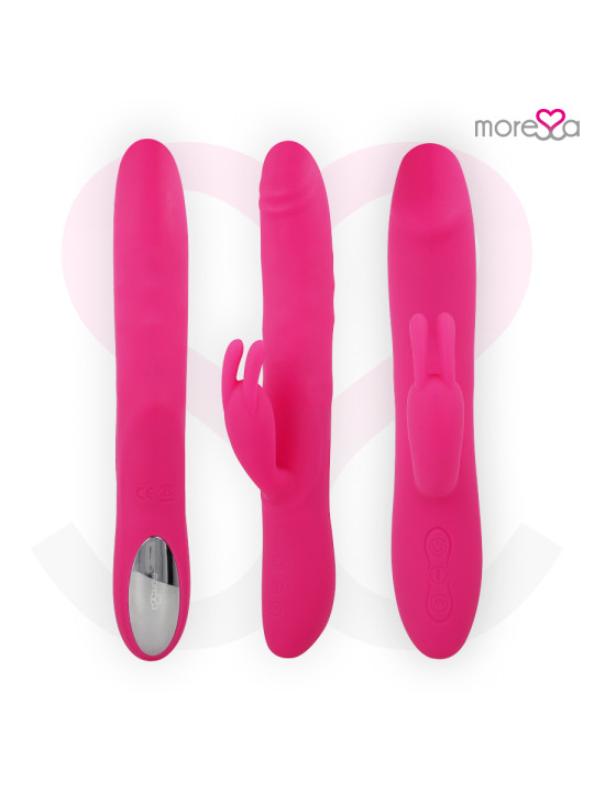 MOLLY VIBRADOR CLITORIAL RECARGABLE SILICONA PREMIUM DE LA MARCA MORESSA