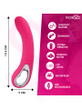 VIBRADOR RECARGABLE SILICONA PREMIUM NELSON 12 MODOS DE LA MARCA MORESSA