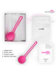 BOLAS CHINAS OSIAN ONE SILICONA SUAVE PARA SUELO PÉLVICO DE LA MARCA MORESSA