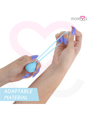 BOLAS CHINAS OSIAN ONE SILICONA TURQUESA DE LA MARCA MORESSA