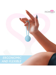 BOLAS CHINAS OSIAN ONE SILICONA TURQUESA DE LA MARCA MORESSA