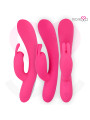 VIBRADOR RABBIT TELMO SILICONA RECARGABLE 7 VELOCIDADES DE LA MARCA MORESSA