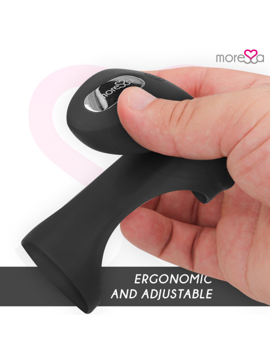 ANILLO VIBRADOR BRANDON CON FUNDA SILICONA PREMIUM DE LA MARCA MORESSA