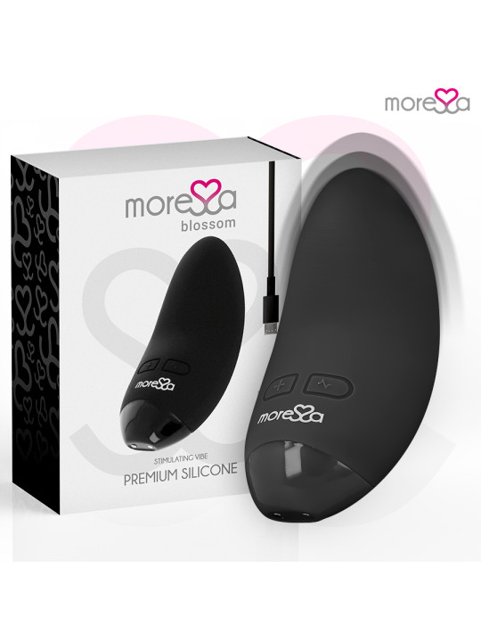 BLOSSOM VIBRADOR SILICONA MÉDICA 6 MODOS RECARGABLE DE LA MARCA MORESSA