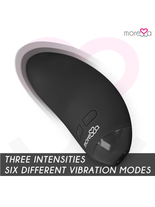 BLOSSOM VIBRADOR SILICONA MÉDICA 6 MODOS RECARGABLE DE LA MARCA MORESSA
