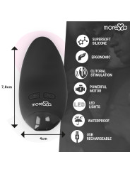 BLOSSOM VIBRADOR SILICONA MÉDICA 6 MODOS RECARGABLE DE LA MARCA MORESSA