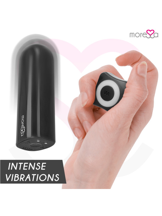 VIBRADOR NIX CONTROL REMOTO SILENCIOSO Y RECARGABLE DE LA MARCA MORESSA