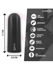 VIBRADOR NIX CONTROL REMOTO SILENCIOSO Y RECARGABLE DE LA MARCA MORESSA