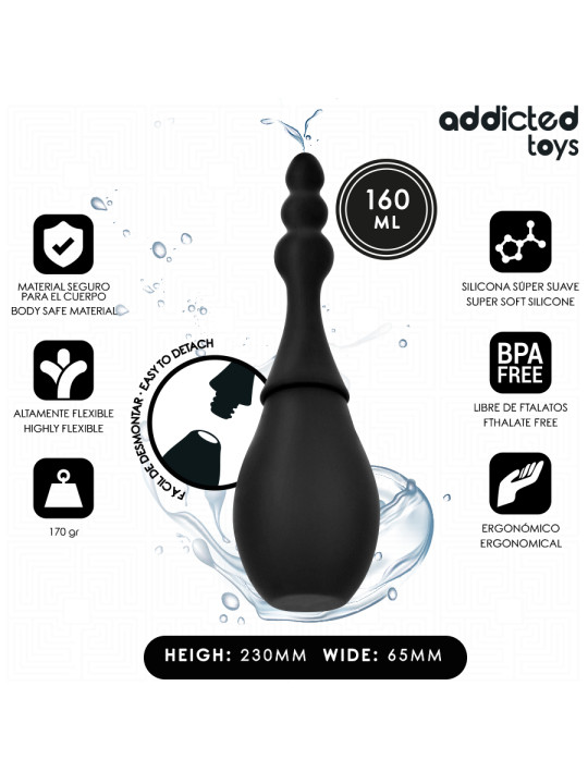 LIMPIADOR VIAJE SILICONA ADDICTED TOYS MODELO 4 DE LA MARCA ADDICTED TOYS