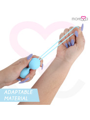 BOLAS CHINAS SILICONA TURQUESA OSIAN SET PREMIUM DE LA MARCA MORESSA