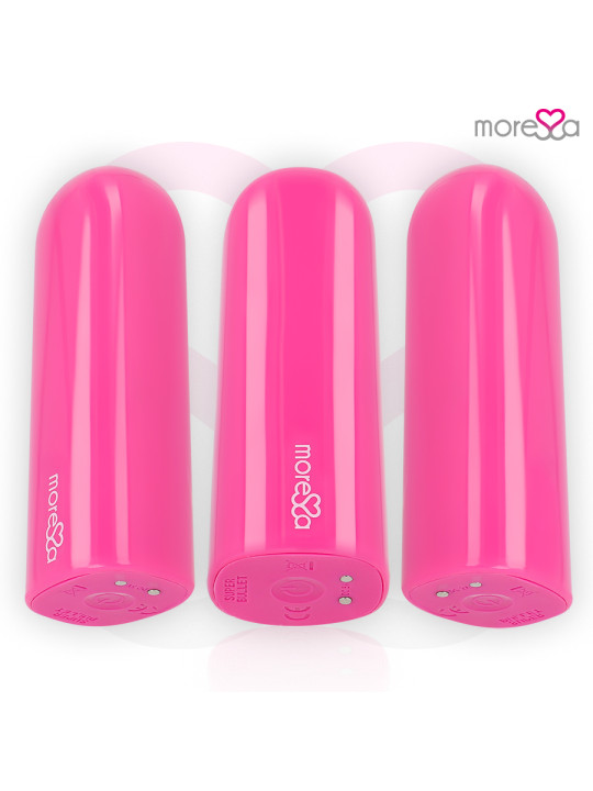 VIBRADOR CONTROL REMOTO NIX ROSA SILENCIOSO Y RECARGABLE DE LA MARCA MORESSA
