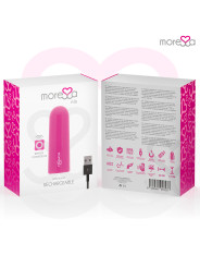 VIBRADOR CONTROL REMOTO NIX ROSA SILENCIOSO Y RECARGABLE DE LA MARCA MORESSA