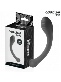 ESTIMULADOR ANAL DOBLE SILICONA 18CM PLENITUD SEGURA DE LA MARCA ADDICTED TOYS