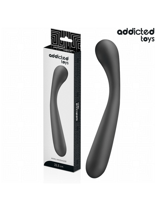 MASAGEADOR ANAL DOBLE SILICONA 22CM EXPANSIÓN PROGRESIVA DE LA MARCA ADDICTED TOYS