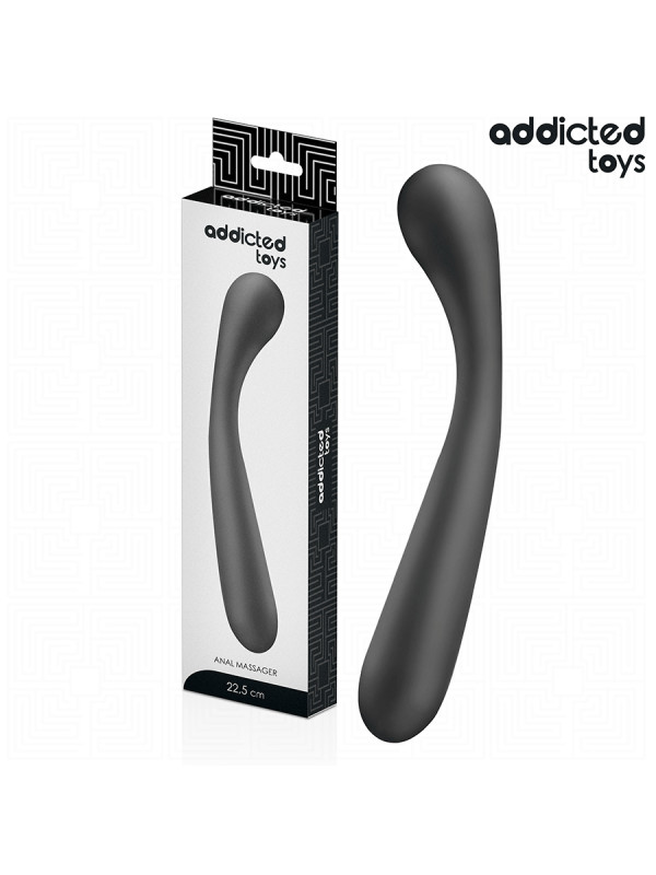 MASAGEADOR ANAL DOBLE SILICONA 22CM EXPANSIÓN PROGRESIVA DE LA MARCA ADDICTED TOYS