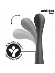 MASAGEADOR ANAL DOBLE SILICONA 22CM EXPANSIÓN PROGRESIVA DE LA MARCA ADDICTED TOYS