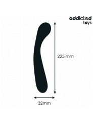 MASAGEADOR ANAL DOBLE SILICONA 22CM EXPANSIÓN PROGRESIVA DE LA MARCA ADDICTED TOYS