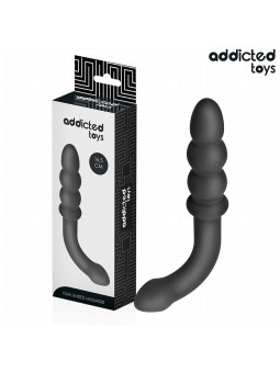 MASAJEADOR ANAL DOBLE BOLAS PROGRESIVAS SILICONA DE LA MARCA ADDICTED TOYS