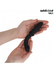 MASAJEADOR ANAL DOBLE BOLAS PROGRESIVAS SILICONA DE LA MARCA ADDICTED TOYS