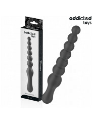 MASADOR ANAL DOBLE SILICONA 24CM EXPANSIÓN PROGRESIVA DE LA MARCA ADDICTED TOYS