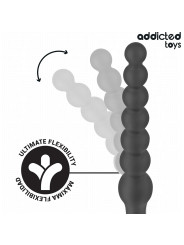 MASADOR ANAL DOBLE SILICONA 24CM EXPANSIÓN PROGRESIVA DE LA MARCA ADDICTED TOYS