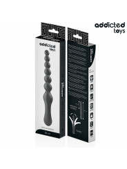 MASADOR ANAL DOBLE SILICONA 24CM EXPANSIÓN PROGRESIVA DE LA MARCA ADDICTED TOYS
