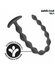 ROSARIO ANAL EXTRA LARGO 27CM SILICONA MÉDICA PLUG PROFUNDO DE LA MARCA ADDICTED TOYS