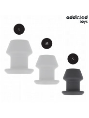 PLUG ANAL HUECO EXTREM SILICONA EXPANSIÓN INTENSA TALLA S DE LA MARCA ADDICTED TOYS