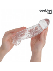 EXTENSOR PENE TRANSPARENTE ADDICTED TOYS 22 CM DE LA MARCA ADDICTED TOYS