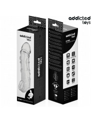 EXTENSOR PENE TRANSPARENTE ADDICTED TOYS 22 CM DE LA MARCA ADDICTED TOYS