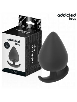 PLUG ANAL SILICONA XXL 11CM EXPANSIÓN INTENSA PLACER DE LA MARCA ADDICTED TOYS