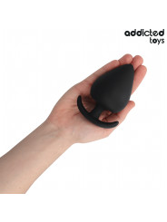 PLUG ANAL SILICONA XXL 11CM EXPANSIÓN INTENSA PLACER DE LA MARCA ADDICTED TOYS