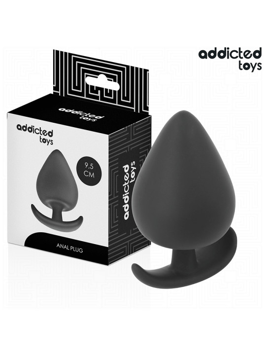 PLUG ANAL XL SILICONA 9.5 CM EXPANSIÓN INTENSA DE LA MARCA ADDICTED TOYS