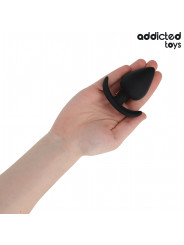 PLUG ANAL XL SILICONA 9.5 CM EXPANSIÓN INTENSA DE LA MARCA ADDICTED TOYS