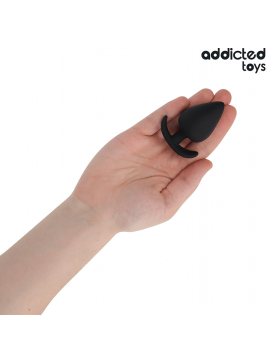 PLUG ANAL SILICONA TALLA L 8 CM ESTIMULACIÓN SEGURA DE LA MARCA ADDICTED TOYS