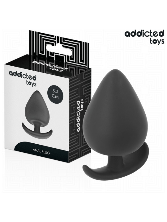 PLUG ANAL SILICONA SUAVE TALLA PEQUEÑA ERGONÓMICO DE LA MARCA ADDICTED TOYS