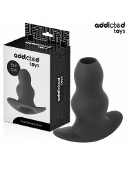 PLUG ANAL HUECO SILICONA XL ESTIMULACIÓN PROFUNDA DE LA MARCA ADDICTED TOYS