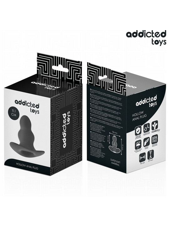 PLUG ANAL HUECO SILICONA EXPANSIÓN TALLA L 11CM DE LA MARCA ADDICTED TOYS