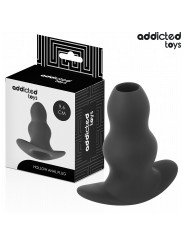 PLUG ANAL HUECO SILICONA M EXPANSIÓN CONTROLADA 9.6CM DE LA MARCA ADDICTED TOYS