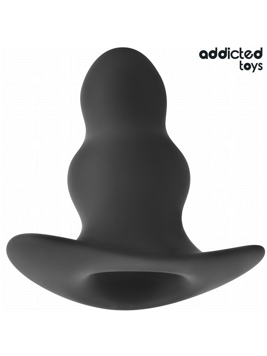 PLUG ANAL HUECO SILICONA M EXPANSIÓN CONTROLADA 9.6CM DE LA MARCA ADDICTED TOYS